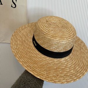 GIGIPIP Faye Medium - Natural Straw Boater Hat